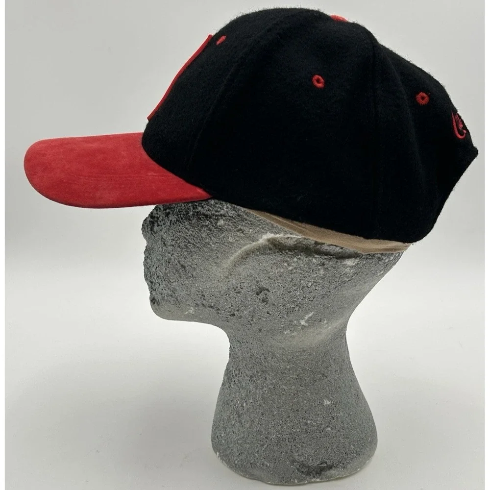 Sydney 2000 Olympic Games Cap Coca-Cola Coke Hat Wool & Suede‎ Vintage 1996